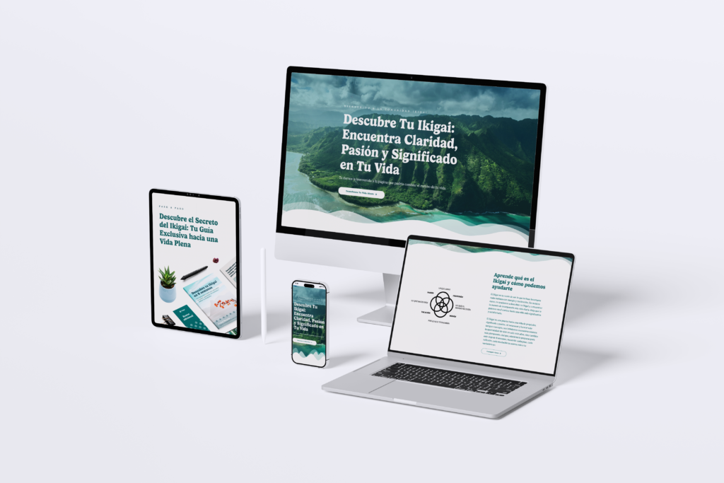 Ikigai Web design project in Malta